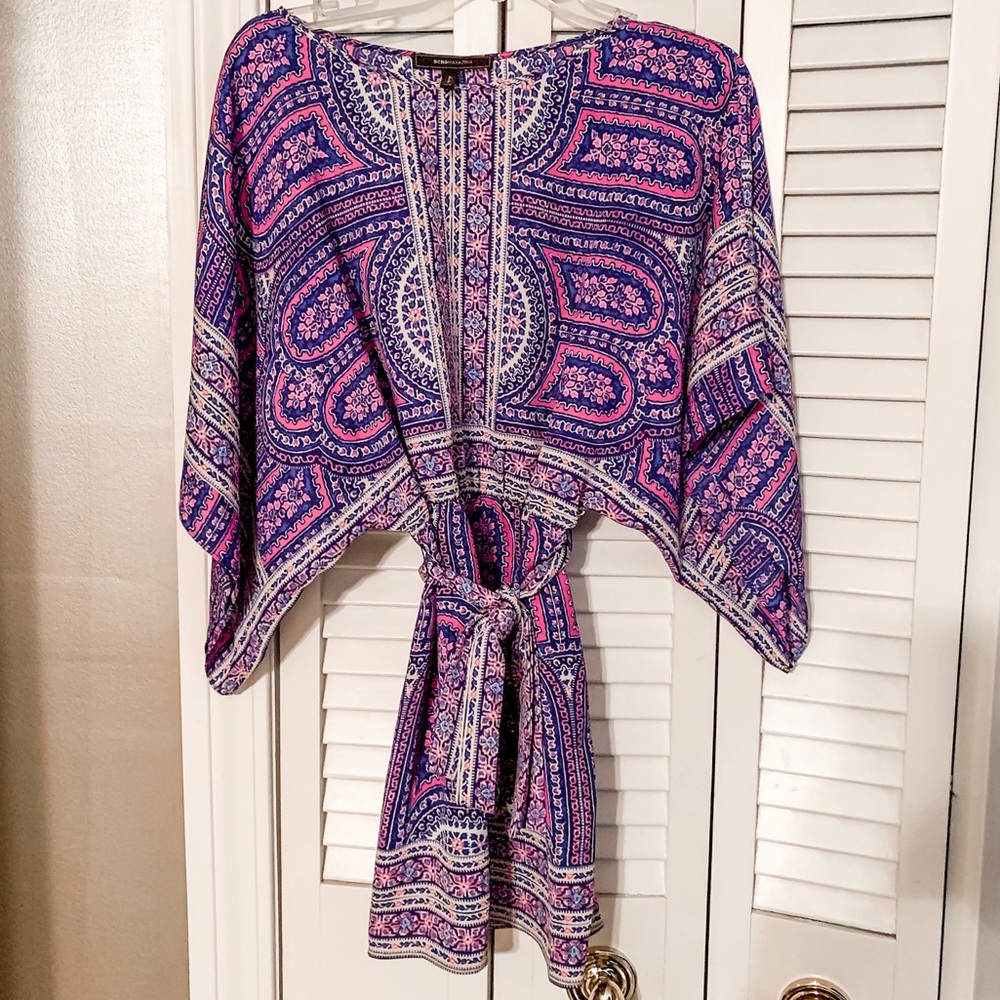 BCBGMAXAZRIA bohemian dress
